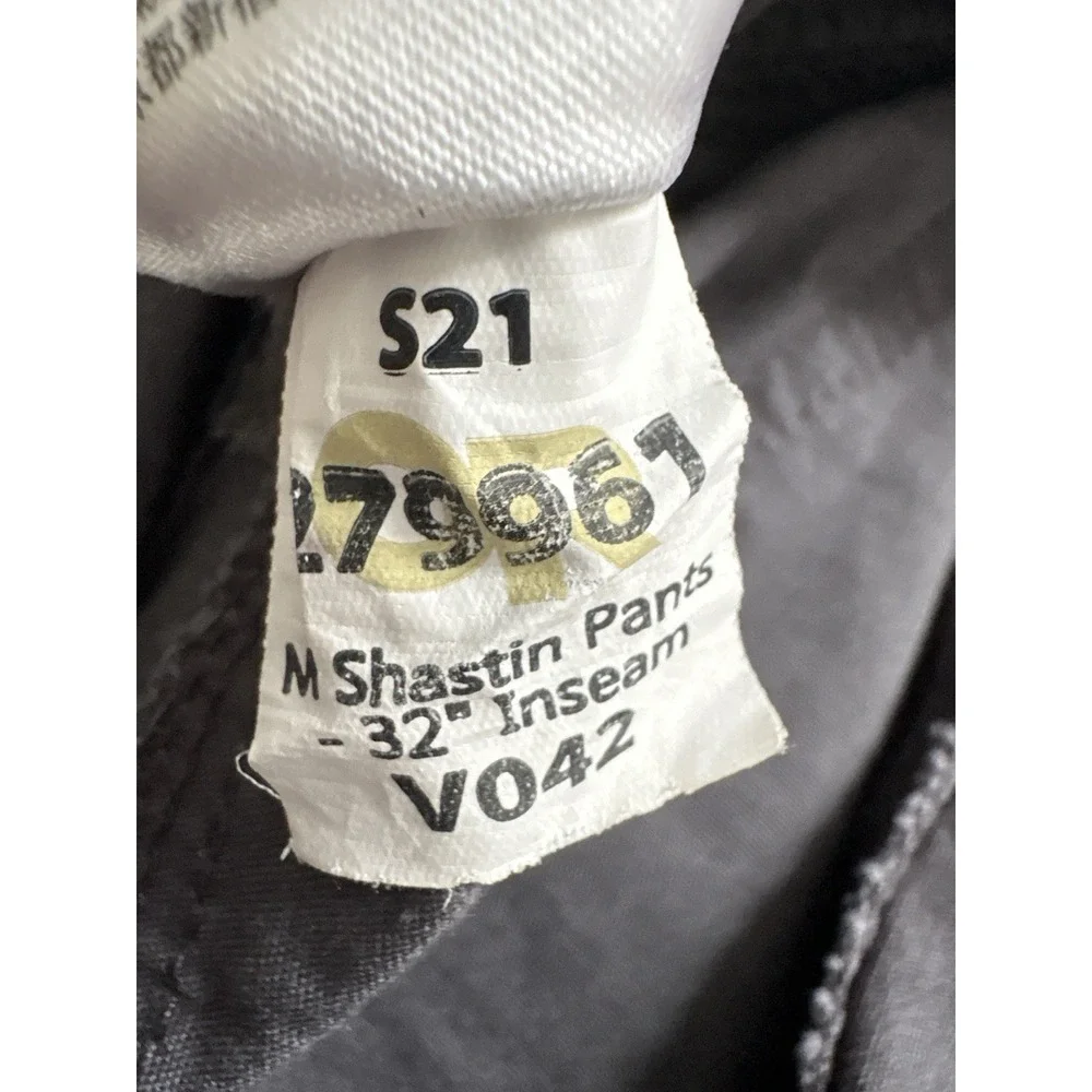Outdoor Research Shastin Pants Mens 32X32‎ Gray Stretch Chino Casual Travel Hike
